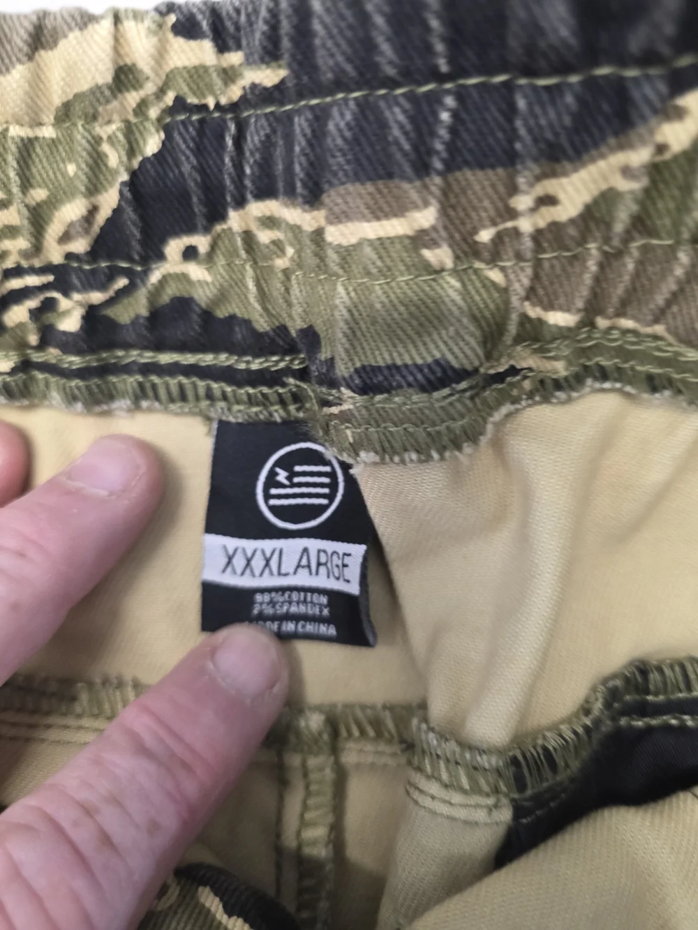 Hyper Denim Camo Pants Men's Size 3XL NWT - Picture 6 of 11